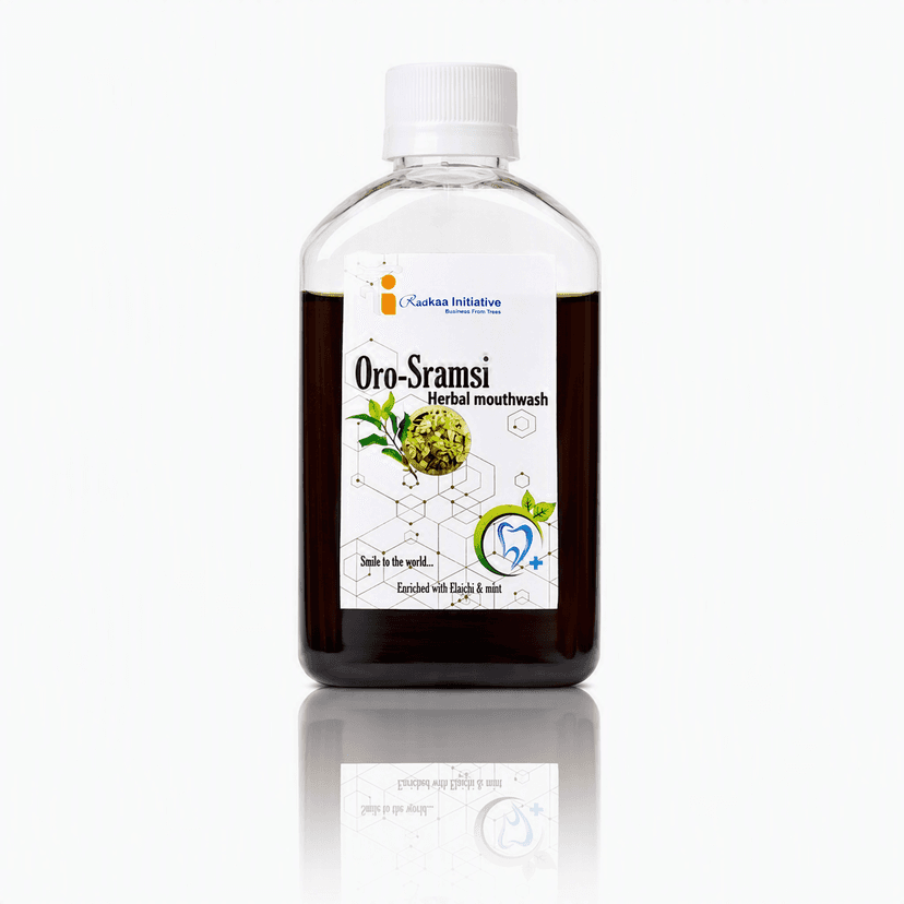 Oro-Sramsi Herbal Mouthwash with Bakula & Arecanut